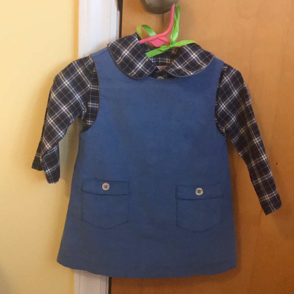 Kayce Hughes Corduroy Jumper and shirt